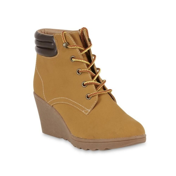 bongo wedge booties